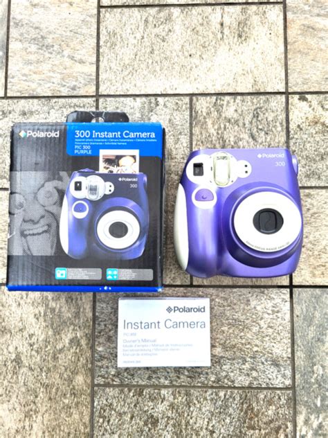 Polaroid Instant Camera Purple