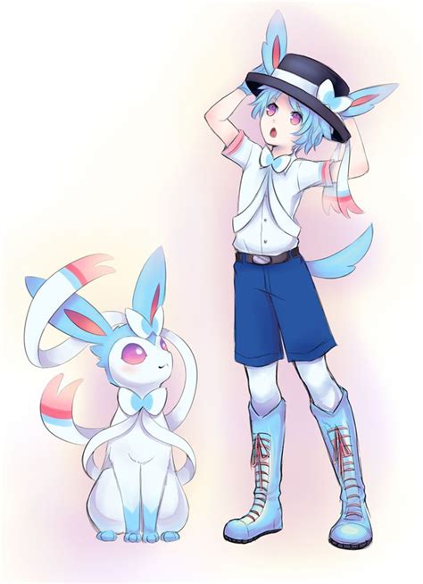 Shiny Sylveon Gijinka Shiny Things Doodle By Joltik92 Fan Art Manga