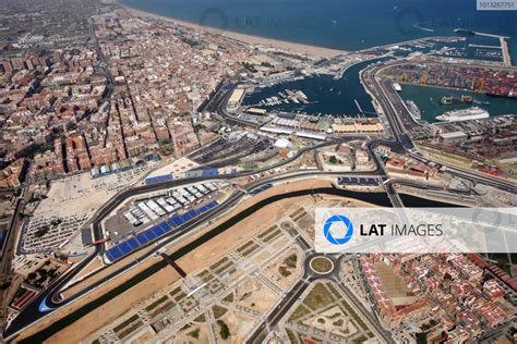 Valencia Street Circuit Valencia Spain Nd August An Aerial