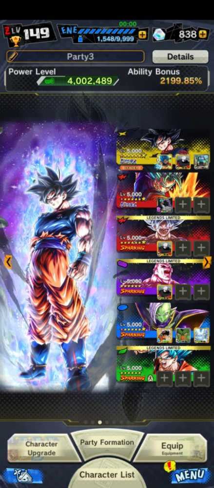 Ultra Instinct Goku Ultra Vegito Legend Limited Jiren Legend Limited