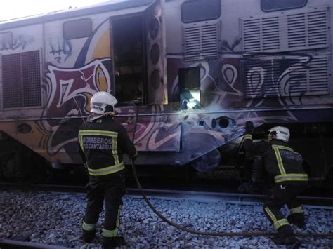 El Incendio De Una Locomotora Obliga A Cortar El Tr Fico Ferroviario