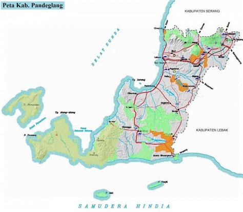 Peta Kabupaten Tangerang Provinsi Banten Lengkap Terbaru HD