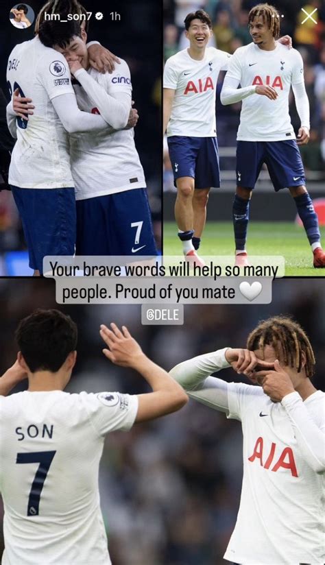 Pesan Support Son Heung Min Untuk Dele Alli Yang Jadi Korban Pelecehan Seksual Riau24