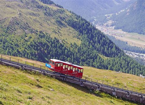 Free Images Track Train Mountain Range Summer Vehicle Slope