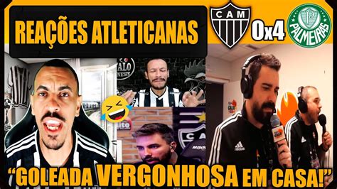 Rea Es Dos Atleticanos Atl Tico Mg X Palmeiras Brasileir O