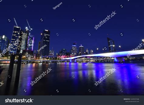 Brisbane River Night View Stock Photo 1222531546 | Shutterstock