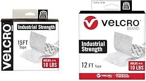 VELCRO Brand Industrial Strength Fasteners Stick On Adhesive Heavy