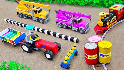 Diy Tractor Mini Bulldozer To Making Concrete Road Construction