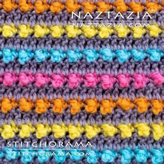 Naztazia On Instagram Crochet Bead Stitch Pattern From Naztazia