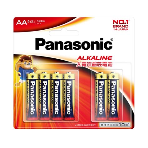 Panasonic 國際牌 鹼性電池 碳鋅電池 鈦元素 3號電池 4號電池 台灣公司貨 蝦皮購物