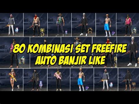 Set Freefire Terbaru Auto Banjir Like Youtube