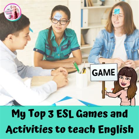 ESL Games to teach English - The Resourceful English Teacher