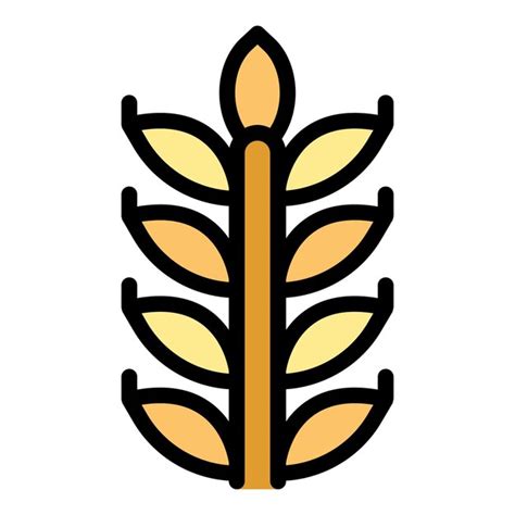 Premium Vector Wheat Plant Icon Outline Vector Germany Bavarian