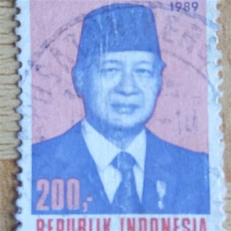 Jual Perangko Indonesia Pak Soeharto Rp Tahun Kab Bandung