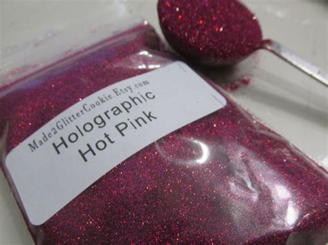 Holographic Glitter in Various Colors Extra Fine 1/128 Solvent - Etsy