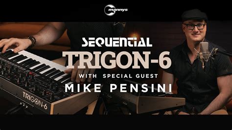 Sequential Trigon 6 Synth Showcase With Mike Pensini YouTube