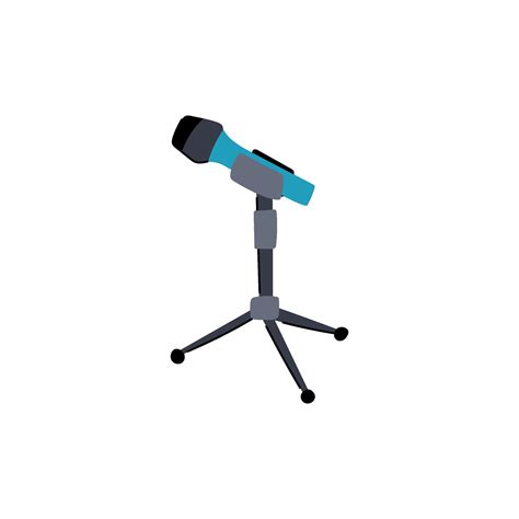 concert microphone stand cartoon vector illustration 36276201 Vector ...