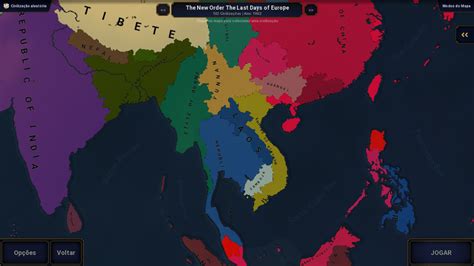 The New Order Last Days Of Europe Scenario Scenarios Age Of History 3