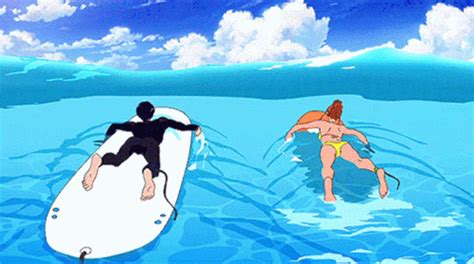 Love Surfing GIF - Love Surfing Anime - Discover & Share GIFs