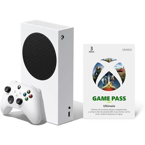 Microsoft Xbox Series S 3 Mois Gamepass Ultimate Console Xbox