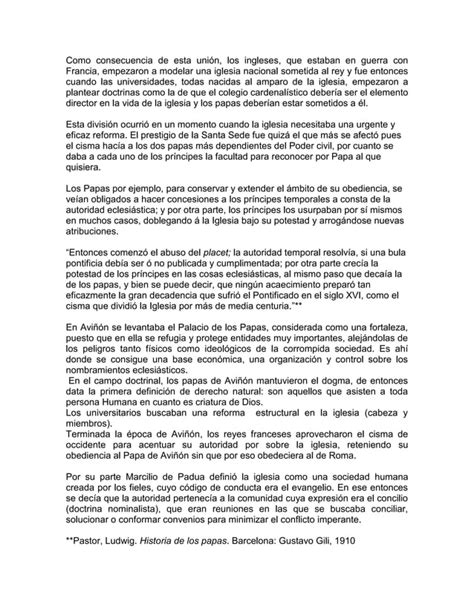 El Cisma De Oriente El Cisma De Occidente Y La Reforma Protestante