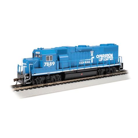 Bachmann 61722 HO Scale EMD GP38 2 Standard DC Conrail 7889