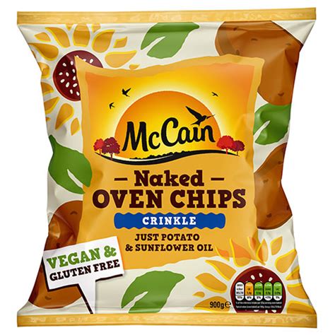 Vegan Friendly Naked Crinkle Cut Chips Products McCain