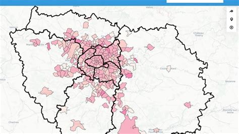 Covid 19 l ARS met en ligne une cartographie régionale de suivi