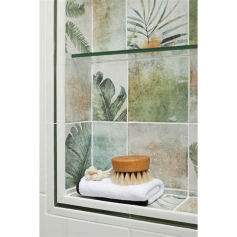 Amazonia Emerald Tropic Porcelain Wall And Floor Tile 5 5 X 5 5 In In