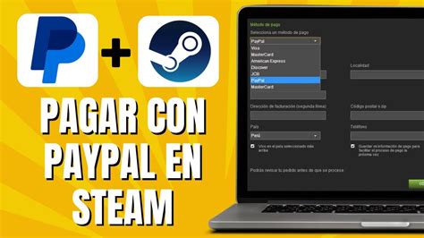 C Mo Pagar Con Paypal En Steam Youtube