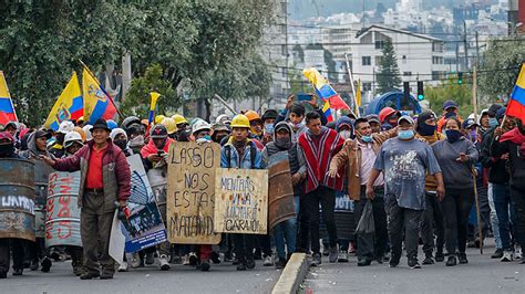 ¿qué Está Pasando En Ecuador Las Razones De La Protesta Indígena Y Sus Desencuentros Con El