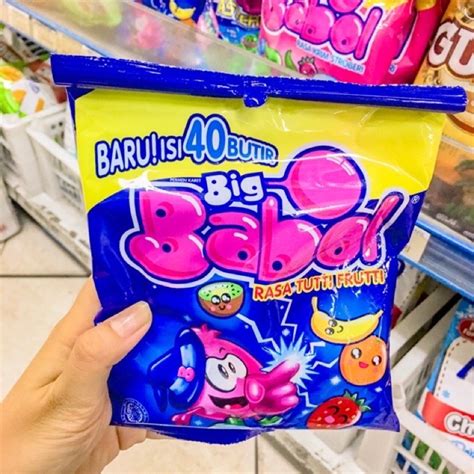 Jual Permen Karet Big Babol Isi 40pcs 1pak Aneka Rasa Shopee Indonesia