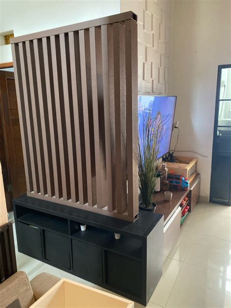 lemari partisi perabotan rumah  carousell