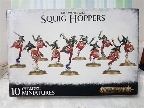 Warhammer Sigmar AOS Warcry Gloomspite Gitz Squig Hoppers Boingrot