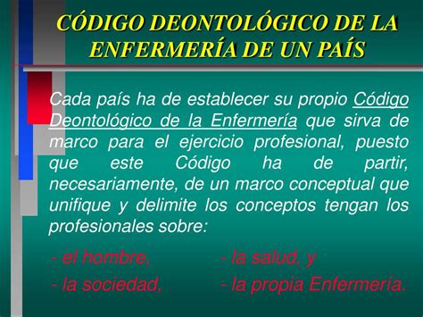 Ppt Ética Y DeontologÍa Profesional En EnfermerÍa Powerpoint