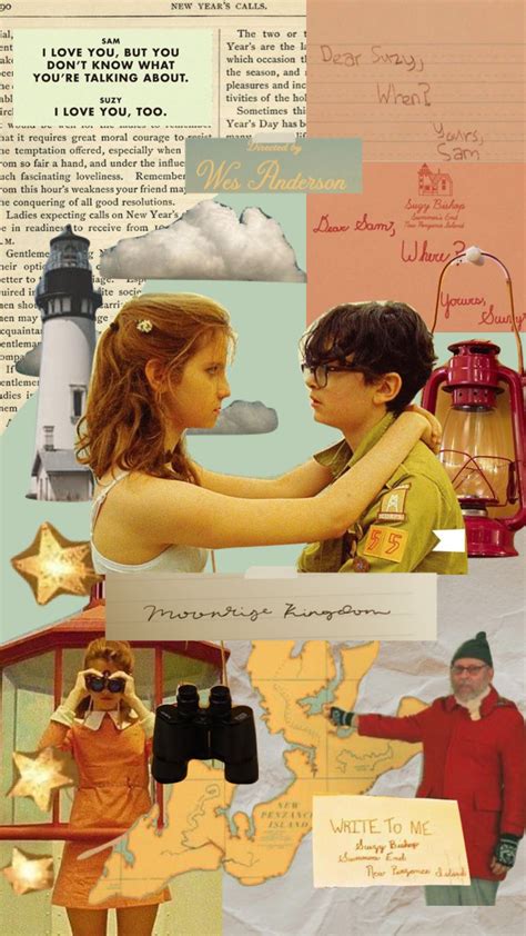 Moonrise Kingdom Directed By Wes Anderson Moonrisekingdom Collage