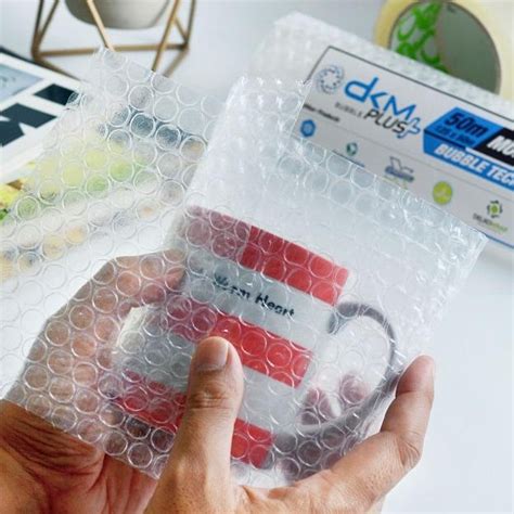 Jual Plastik Bubble Wrap Cm X M Bening Dkm Plus Premium Roll