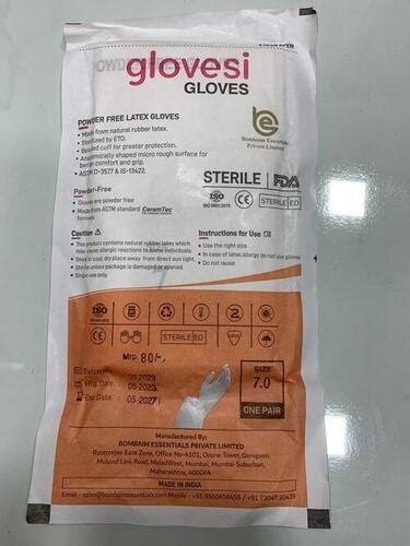 White Sterile Surgical Powder Free Gloves at Best Price in Mumbai ...