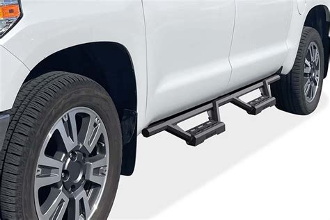 Toyota Tundra Crewmax M Series Nerf Steps Stainless Steel