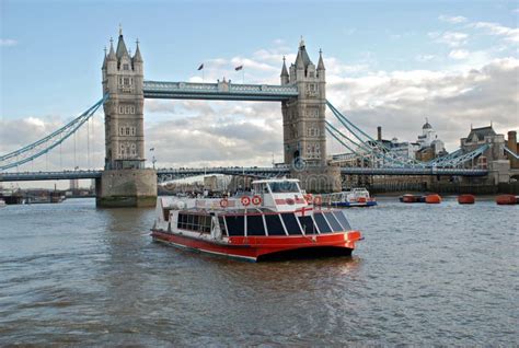 Cruise Boat And Tower Bridge Stock Image - Image: 2385763