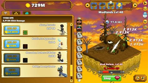 Clicker Heroes Screenshots For Browser Mobygames