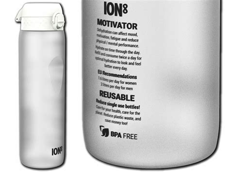 Oryginalna Butelka Bidon Na Wod Ion L Motywacyjna Bia A Bpa Free L