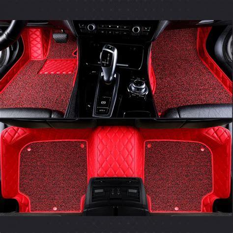 Custom Car Floor Mats Covers top grade anti scratch fire resistant ...