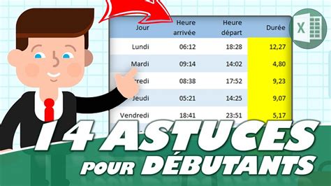 14 Astuces Pour Grands DÉbutants Sur Excel Youtube