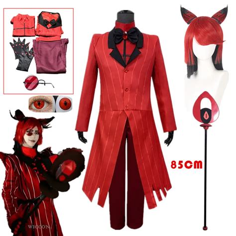 Anime Hazbin Cosplay Hotel Alastor Uniform Kost M Uniform Anzug Outfit