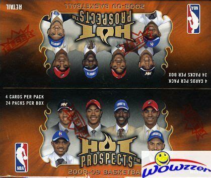 Fleer Hot Prospects Basketball Factory Sealed Pack Retail