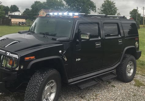 OEM Roof Rack LED Combo Beam LED Light Bar For Hummer H2 SUT