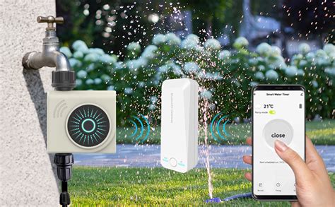 CROSOFMI Bluetooth WIFI Centralina Irrigazione Timer Intelligente Per