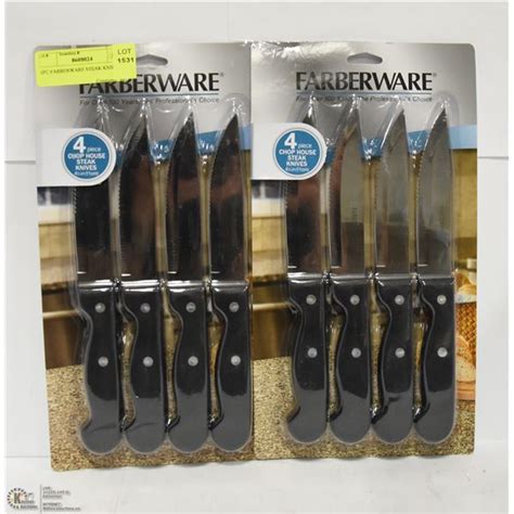 Brand New 8pc Farberware Steak Knife Set