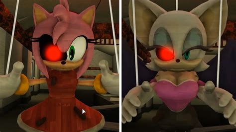 ROBLOX PIGGY 2 NEW SONIC AMY VS ROUGE MARI JUMPSCARE Roblox Piggy